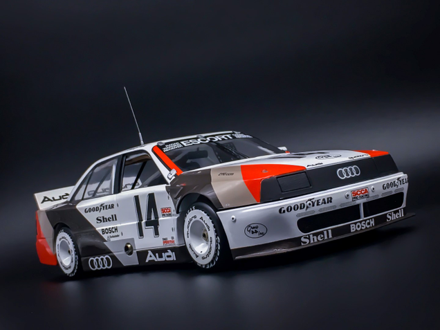 Illustration for article titled With Quattro and turbocharger in the land of the V8 monsters